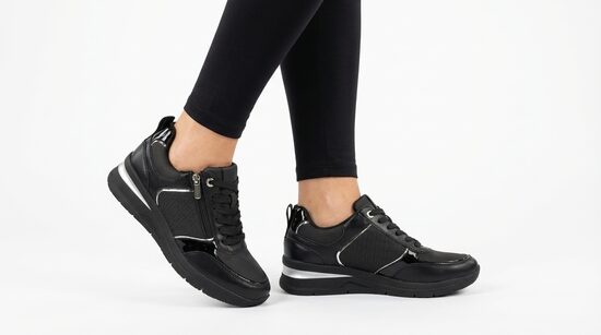 NR.1063 JAUNI SIEVIEŠU APAVI (624-BLACK)