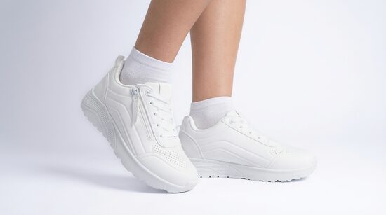 NR.1058 JAUNI SIEVIEŠU APAVI (YY109-WHITE)